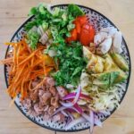 Salade bowl au thon et crudités